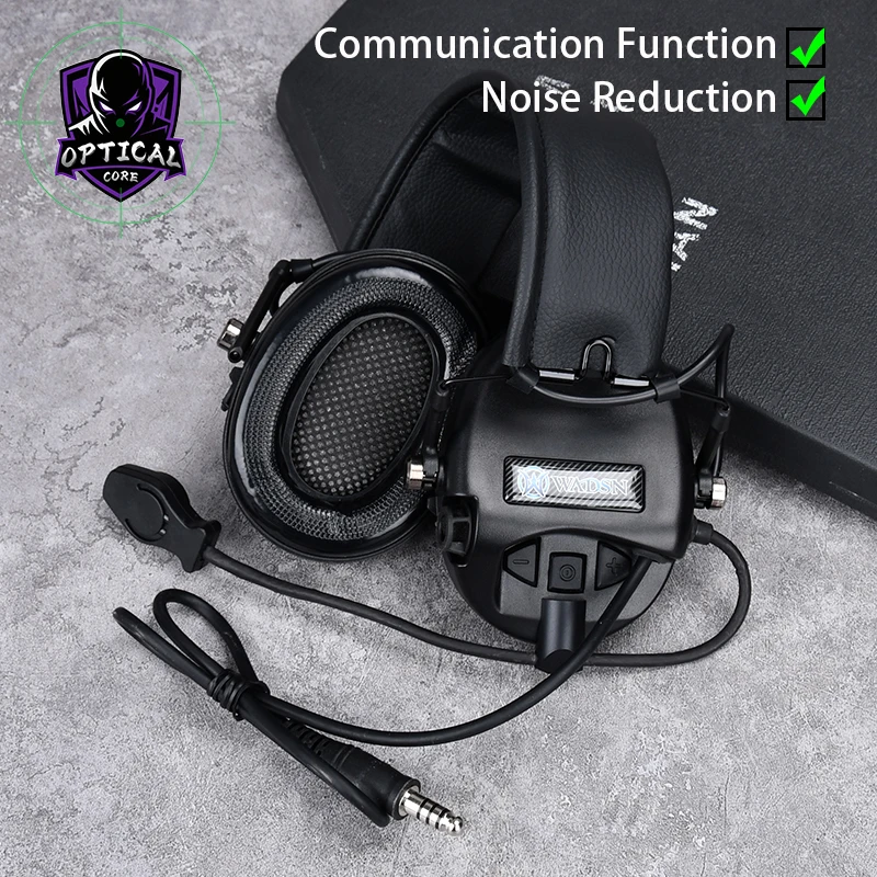 WADSN SORDIN Tactical Headset Pickup Noise Reduction&Communication Microphone And U94 PPT KENWOOD Plug Interphone Adapter
WADSN SORDIN Tactical Headset Pickup Noise Reduction&Communication Microphone And U94 PPT KENWOOD Plug Interphone Adapter