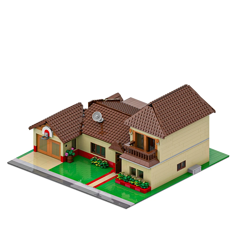 MOC Smith Residence Modular Building Blocks Ricked Animated Urban Suburban Apartment Villa House Design Brick Toy Gift
MOC Smith Residence Modular Building Blocks Ricked Animated Urban Suburban Apartment Villa House Design Brick Toy Gift