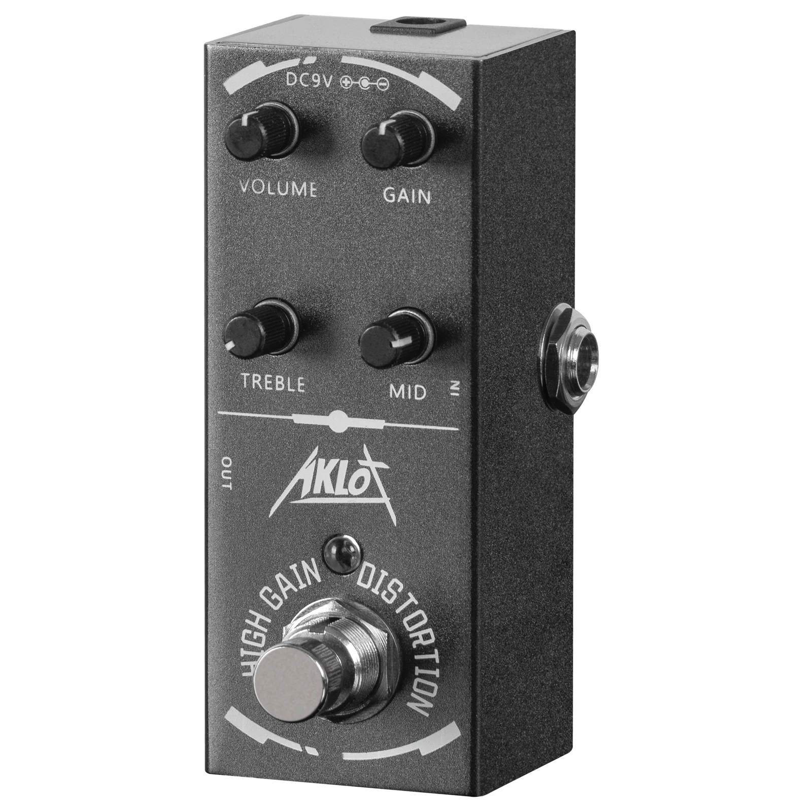 High Gain Distortion Mini Single Electric Guitar Effects Pedal DC 9V True Bypass
High Gain Distortion Mini Single Electric Guitar Effects Pedal DC 9V True Bypass