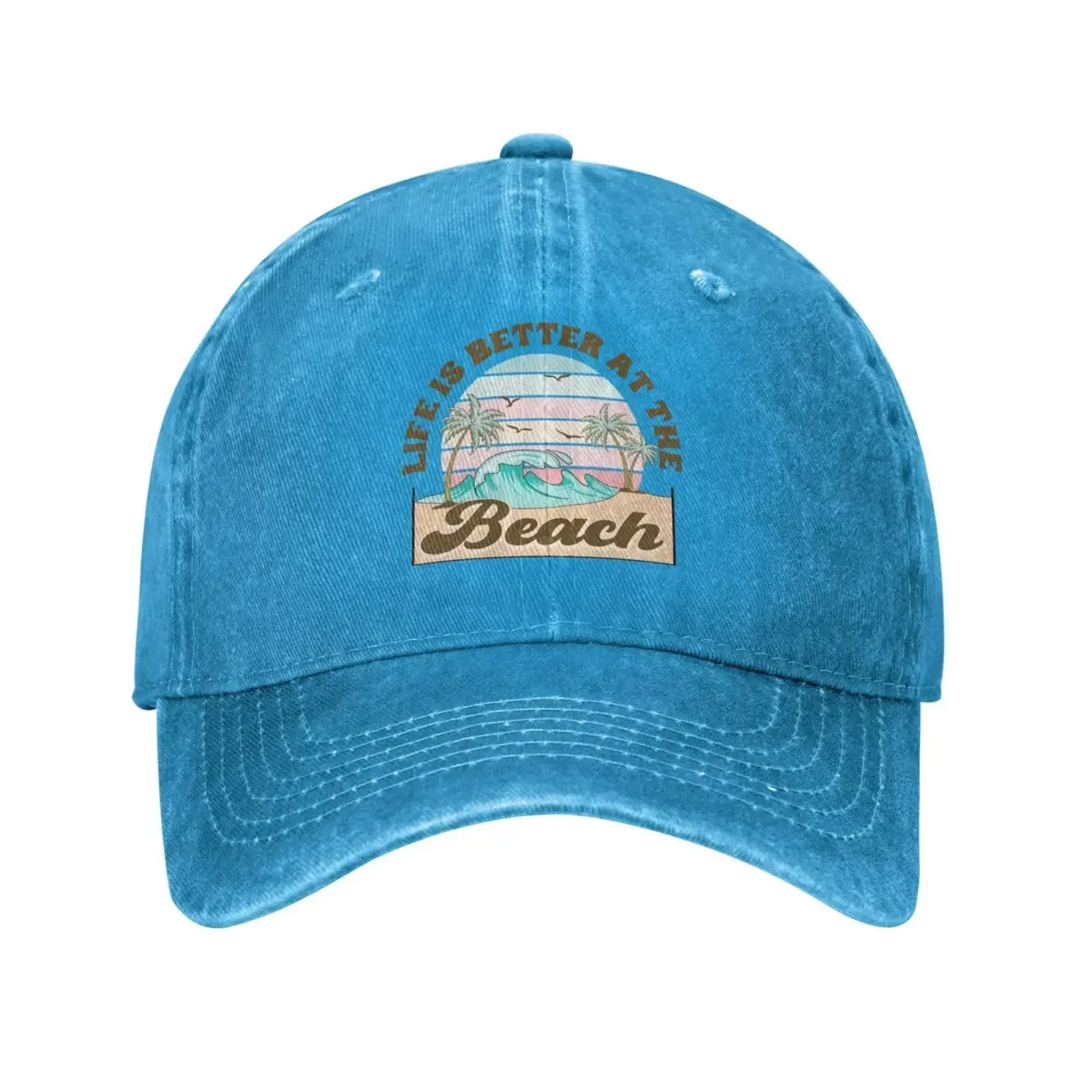 Vintage Summer Life Is Better At The Beach Baseball Cap Hat Dad Hat Vintage Cotton Washed Baseball Caps for Women Man
Vintage Summer Life Is Better At The Beach Baseball Cap Hat Dad Hat Vintage Cotton Washed Baseball Caps for Women Man