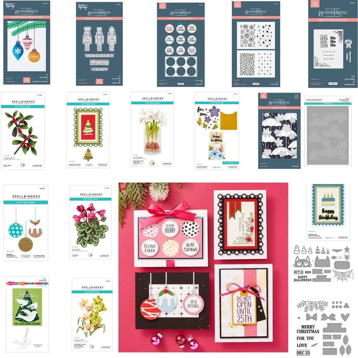 2025 Christmas Halloween Gifting Envelope Ornamental Metal Cutting Dies Press Plate for DIY Making Card Scrapbook Decoration
2025 Christmas Halloween Gifting Envelope Ornamental Metal Cutting Dies Press Plate for DIY Making Card Scrapbook Decoration