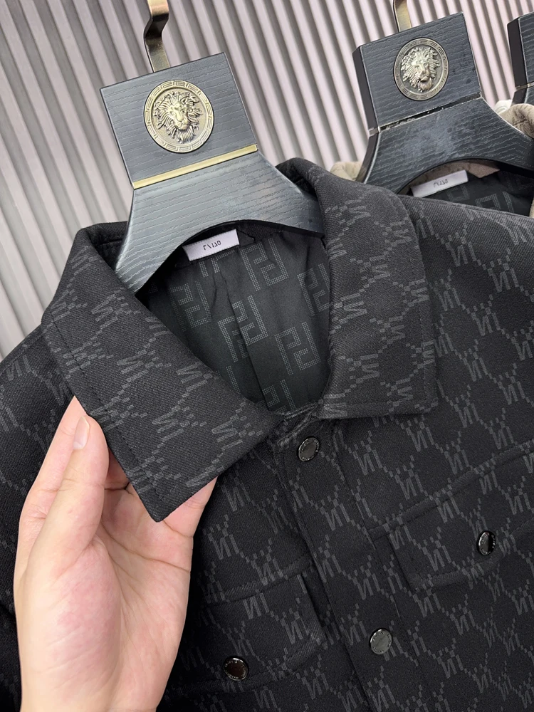 Svip Luxury Thousand Level 3D Tailoring Spring Men's Collared High End Patterned Casual Jaet Outerwear Faion Urban Sle
Svip Luxury Thousand Level 3D Tailoring Spring Men's Collared High End Patterned Casual Jaet Outerwear Faion Urban Sle