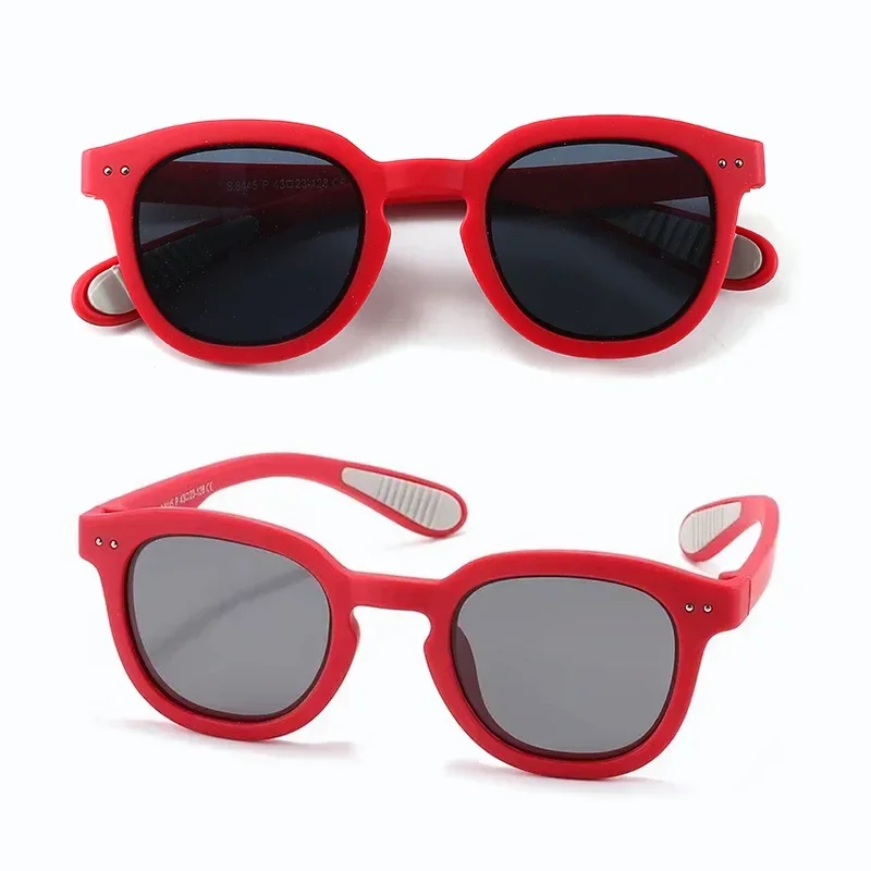 Fashion Kids Polarized Square Sunglasses TPEE Rubber Flexible Shades for Girls Boys Age 3-12
Fashion Kids Polarized Square Sunglasses TPEE Rubber Flexible Shades for Girls Boys Age 3-12