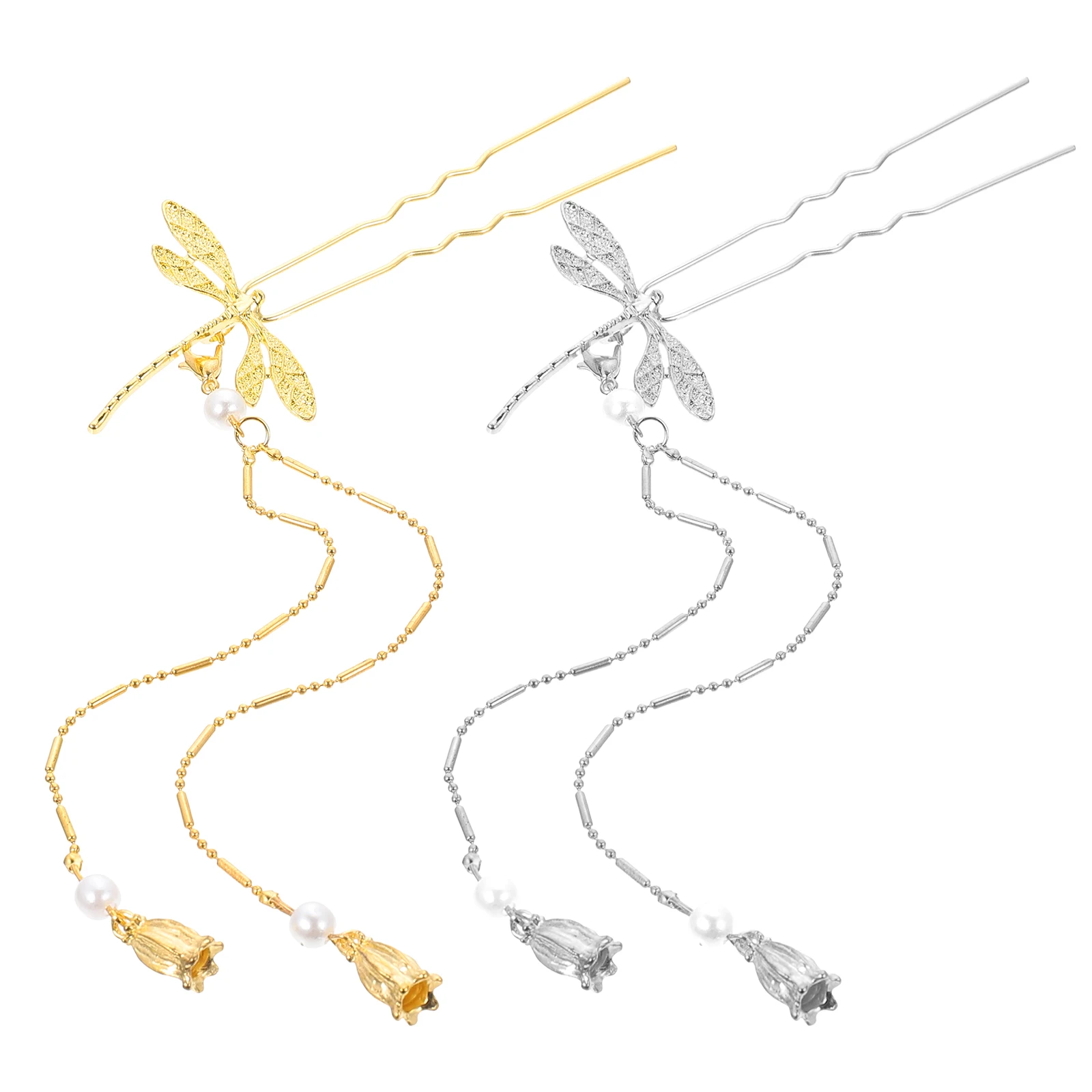 4pcs Tassel Hair Clip Fork Chinese Accessories Dragonfly Alloy Bridal Wedding Party Hairstyle Tool Hair Pin Stick
4pcs Tassel Hair Clip Fork Chinese Accessories Dragonfly Alloy Bridal Wedding Party Hairstyle Tool Hair Pin Stick