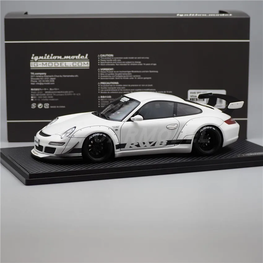 IG 1:18 RWB 997 GT3 White Simulation Limited Edition Resin Metal Static Car Model Toy Gift
IG 1:18 RWB 997 GT3 White Simulation Limited Edition Resin Metal Static Car Model Toy Gift