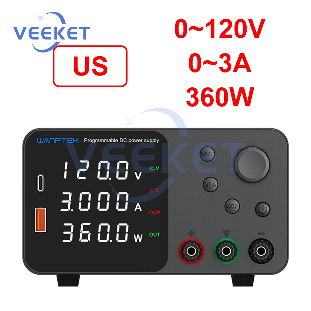 Программируемый источник питания постоянного тока 30 В, 5 А, 150 Вт, высокоточный светодиодный дисплей с быстрой зарядкой через USB для ремонта телефонов
Программируемый источник питания постоянного тока 30 В, 5 А, 150 Вт, высокоточный светодиодный дисплей с быстрой зарядкой через USB для ремонта телефонов