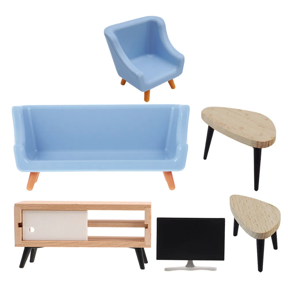 Набор миниатюрной мебели для кукольного домика: реалистичные шкафы, диваны, журнальный столик, декоративный комплект
Набор миниатюрной мебели для кукольного домика: реалистичные шкафы, диваны, журнальный столик, декоративный комплект