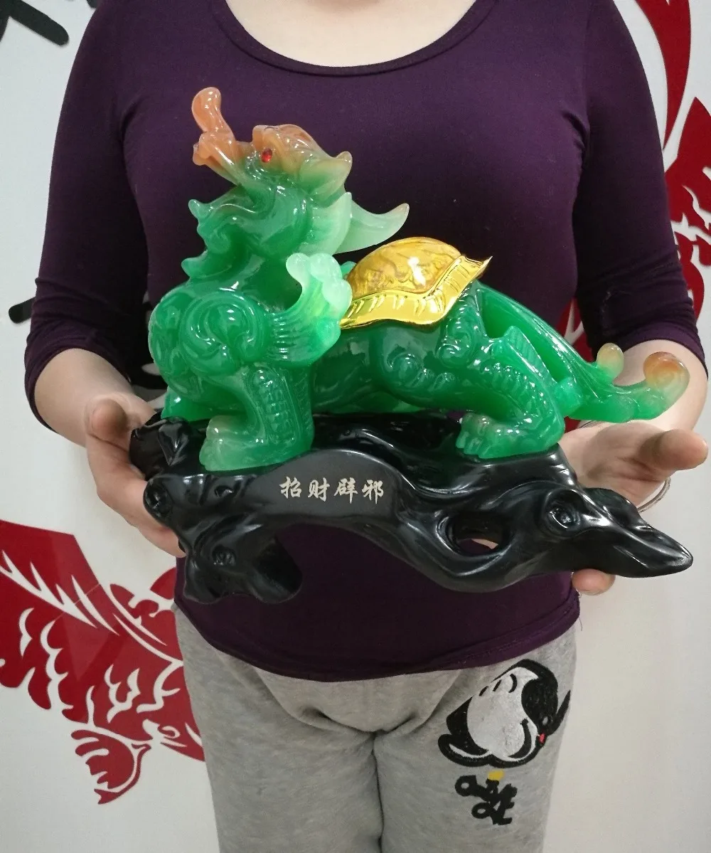 HOT SALE # home office business Shop FENG SHUI Talisman Money Drawing dragon PI XIU jade Sculpture ART statue #20CM
HOT SALE # home office business Shop FENG SHUI Talisman Money Drawing dragon PI XIU jade Sculpture ART statue #20CM