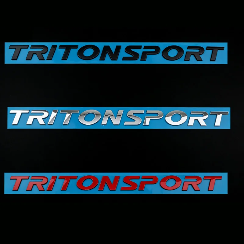 TRITONSPORT letter label car stickers ABS for Mitsubishi TRITON SPORT body tail modified accessories trunk decal decoration
TRITONSPORT letter label car stickers ABS for Mitsubishi TRITON SPORT body tail modified accessories trunk decal decoration