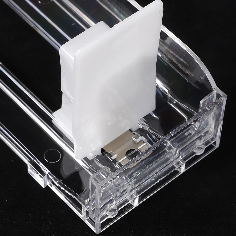 5Pcs Shelf Pusher Automatic for Retail Store Spring Loaded Drink and Snack Organizer Glide Device Cigarette Dispenser Rack
5Pcs Shelf Pusher Automatic for Retail Store Spring Loaded Drink and Snack Organizer Glide Device Cigarette Dispenser Rack