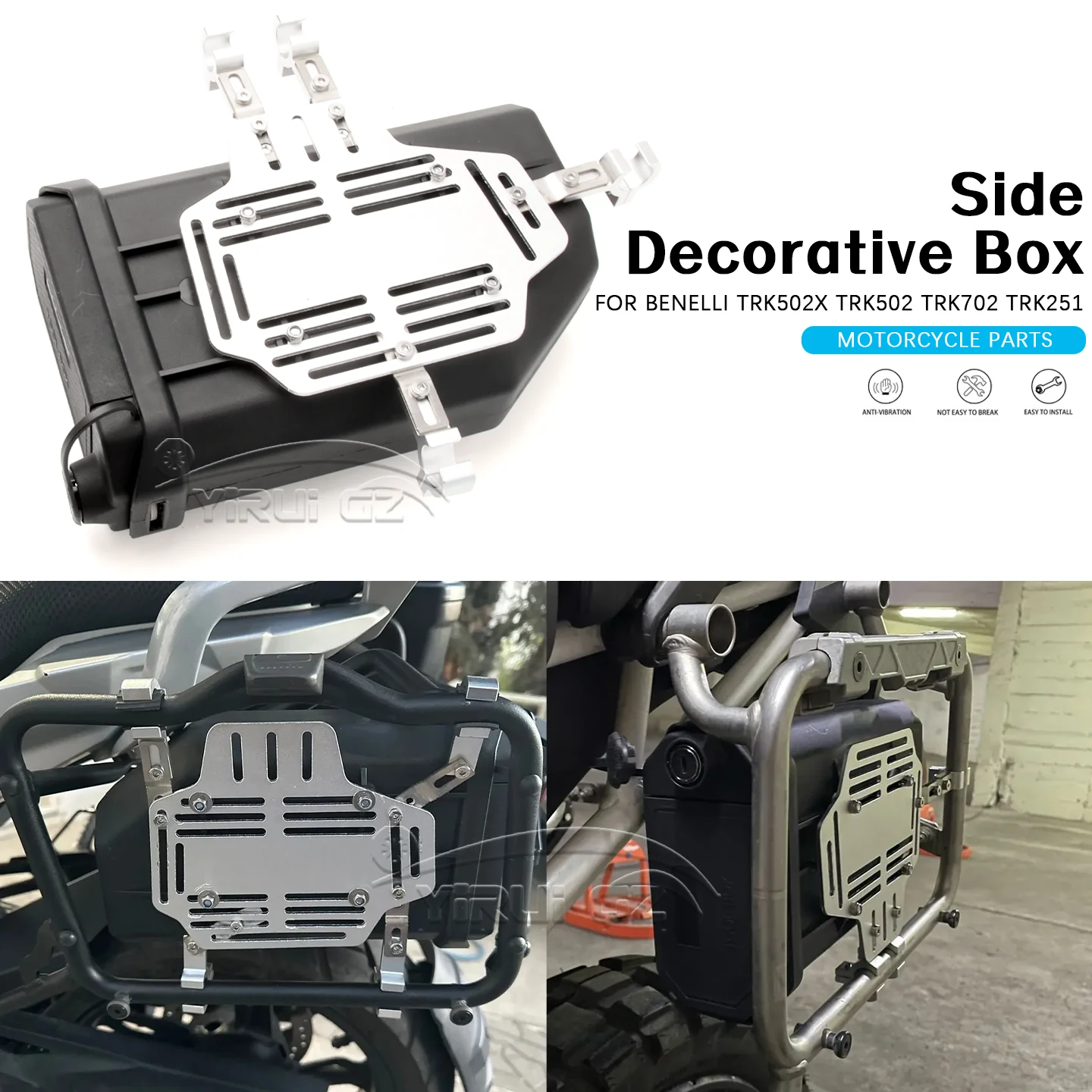 FOR BENELLI TRK502X TRK502 TRK702 251 Motorcycle Toolbox Tool Box Waterproof Side Decorative Box First-aid/Breakdown kit Toolbox
FOR BENELLI TRK502X TRK502 TRK702 251 Motorcycle Toolbox Tool Box Waterproof Side Decorative Box First-aid/Breakdown kit Toolbox