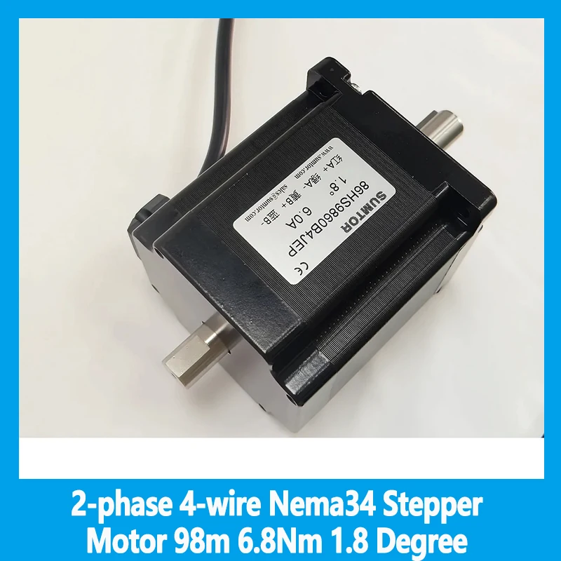 2-фазный 4-проводной шаговый двигатель Nema34, высокий крутящий момент 98 м, 6,8 Нм, 1,8 градуса, 6 А, фрезерный плоский вал/вал клавиши 14 мм/двойной плоский вал
2-фазный 4-проводной шаговый двигатель Nema34, высокий крутящий момент 98 м, 6,8 Нм, 1,8 градуса, 6 А, фрезерный плоский вал/вал клавиши 14 мм/двойной плоский вал