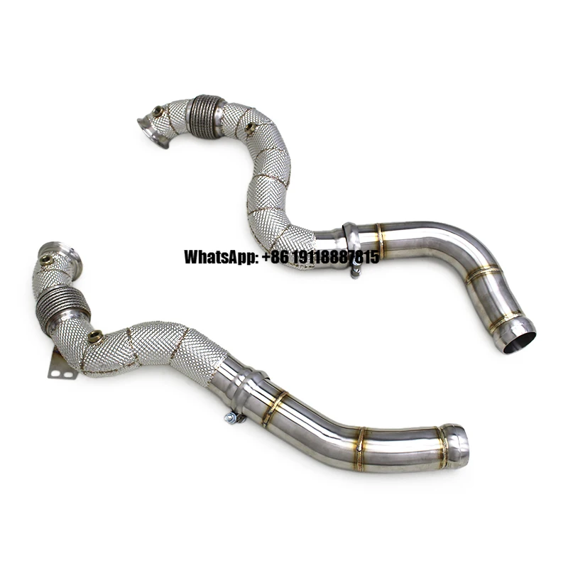 Auto Exhaust Straight Downpipe for Mercedes-Benz GT63/GT63S 4.0T 2019-2023 Escape Car SUS304 Free Flow Pipe Exhaust System
Auto Exhaust Straight Downpipe for Mercedes-Benz GT63/GT63S 4.0T 2019-2023 Escape Car SUS304 Free Flow Pipe Exhaust System