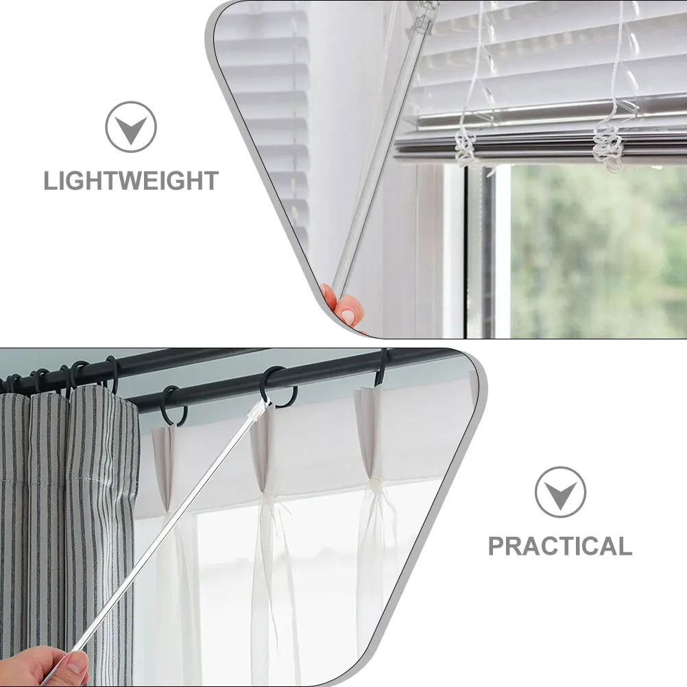 2pcs Window Blind Tilt Wand Sturdy Lightweight Easy Install Heavy Duty Hook Replacement Rod Vertical Blinds Parts Curtain
2pcs Window Blind Tilt Wand Sturdy Lightweight Easy Install Heavy Duty Hook Replacement Rod Vertical Blinds Parts Curtain