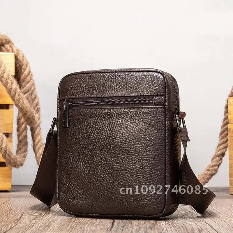 Soft Leather Leather Men Shoulder Bag Casual Cow Genuine Male Cowhide Sling Mini Bag Black Male Bag For Bags Crossbody
Soft Leather Leather Men Shoulder Bag Casual Cow Genuine Male Cowhide Sling Mini Bag Black Male Bag For Bags Crossbody