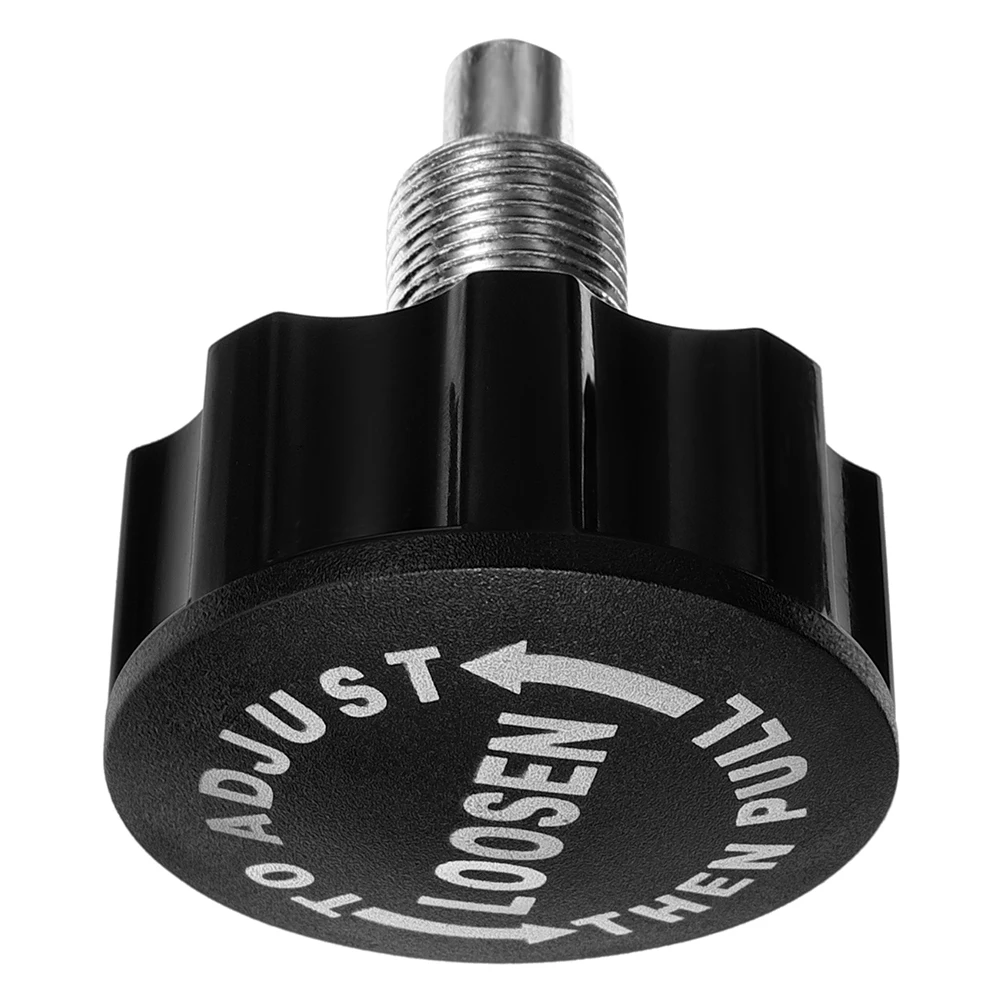 Spherical Rotating Pin Knob Pull Knob For Exercise Bike Thread 10mm Rod Black ABS Fitness Gym Equipment Replacement Parts
Spherical Rotating Pin Knob Pull Knob For Exercise Bike Thread 10mm Rod Black ABS Fitness Gym Equipment Replacement Parts