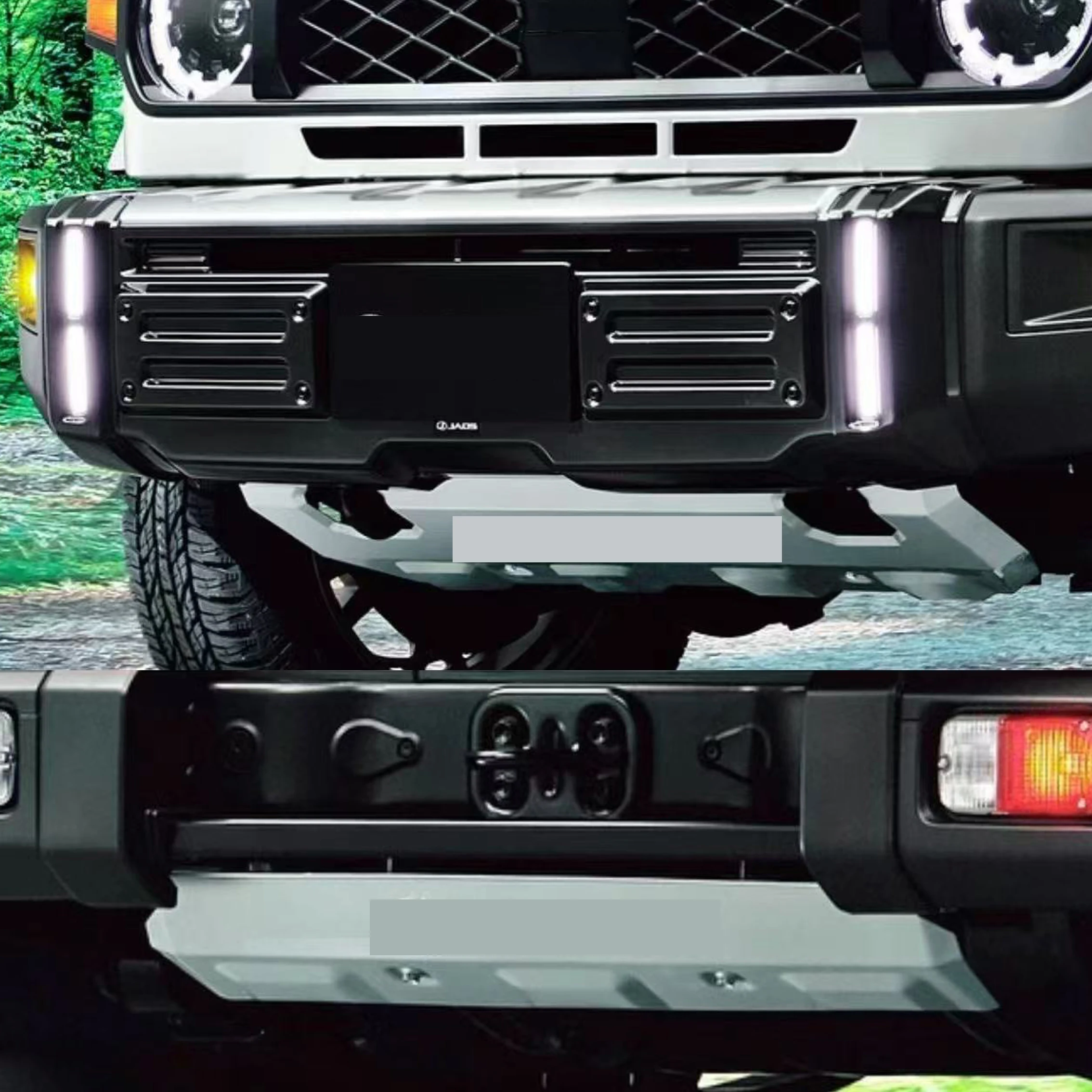 Защитные накладки из сплава на переднюю и заднюю часть для Landcruiser 76 LC76 UZJ76 2024 2025
Защитные накладки из сплава на переднюю и заднюю часть для Landcruiser 76 LC76 UZJ76 2024 2025