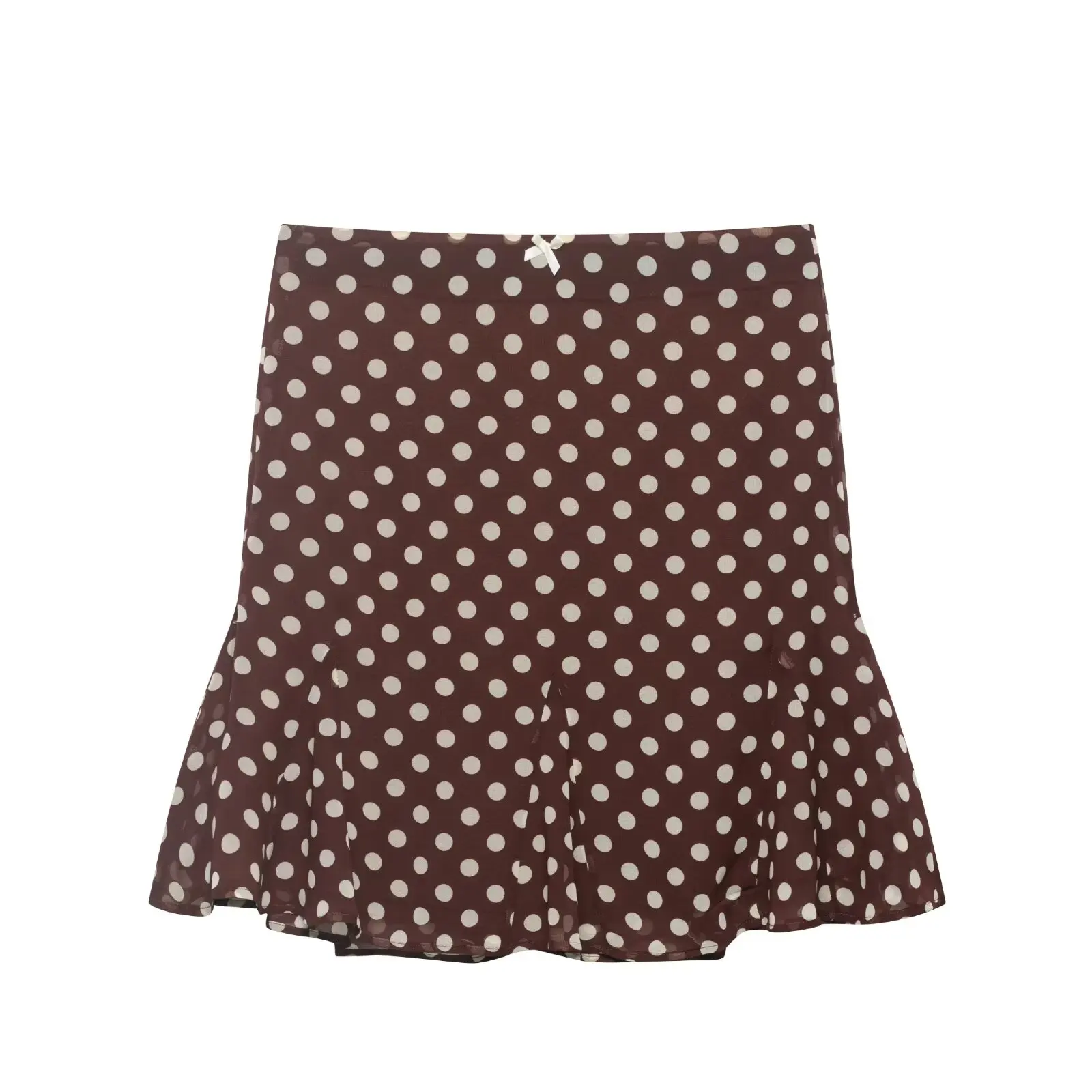 Willshela Women Fashion With Bow Brown Dot Pleated Side Zipper A-Line Mini Skirt Vintage High Waist Female Chic Lady Skirts
Willshela Women Fashion With Bow Brown Dot Pleated Side Zipper A-Line Mini Skirt Vintage High Waist Female Chic Lady Skirts
