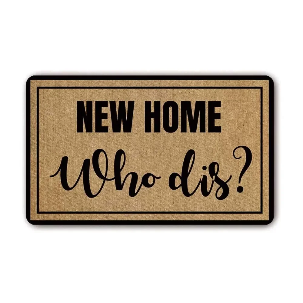 Funny Front indoor kitchen floor mats non slip "New Home who dis" woven outdoor mat design outdoor entrance doormats
Funny Front indoor kitchen floor mats non slip "New Home who dis" woven outdoor mat design outdoor entrance doormats
