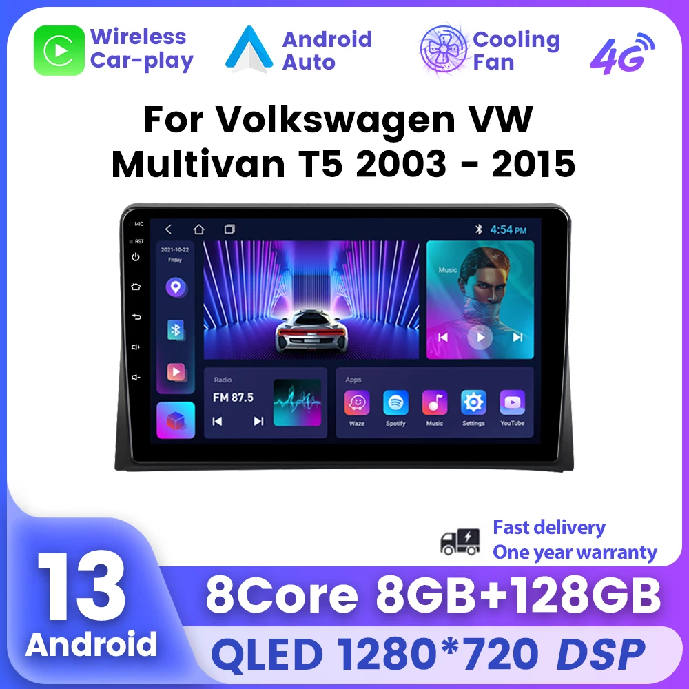 UIS7862 Carplay Android AUTO For Volkswagen Multivan T5 2003 - 2015 Car Multimedia Radio Player Built-in Small Cooling Fan 8Core
UIS7862 Carplay Android AUTO For Volkswagen Multivan T5 2003 - 2015 Car Multimedia Radio Player Built-in Small Cooling Fan 8Core