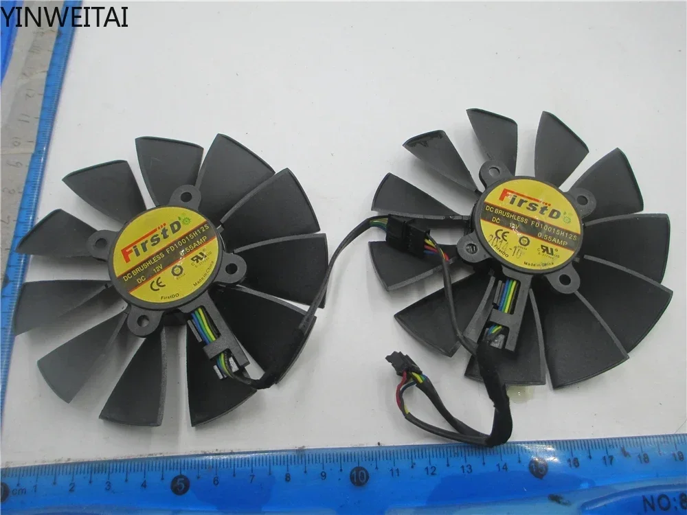 FD10015H12S T129215SM 12V 95mm For ASUS STRIX-R9 380 GTX970 980 980ti RX 470 580 570 GTX 1050Ti 1070Ti 1080Ti Graphics Card Fan
FD10015H12S T129215SM 12V 95mm For ASUS STRIX-R9 380 GTX970 980 980ti RX 470 580 570 GTX 1050Ti 1070Ti 1080Ti Graphics Card Fan