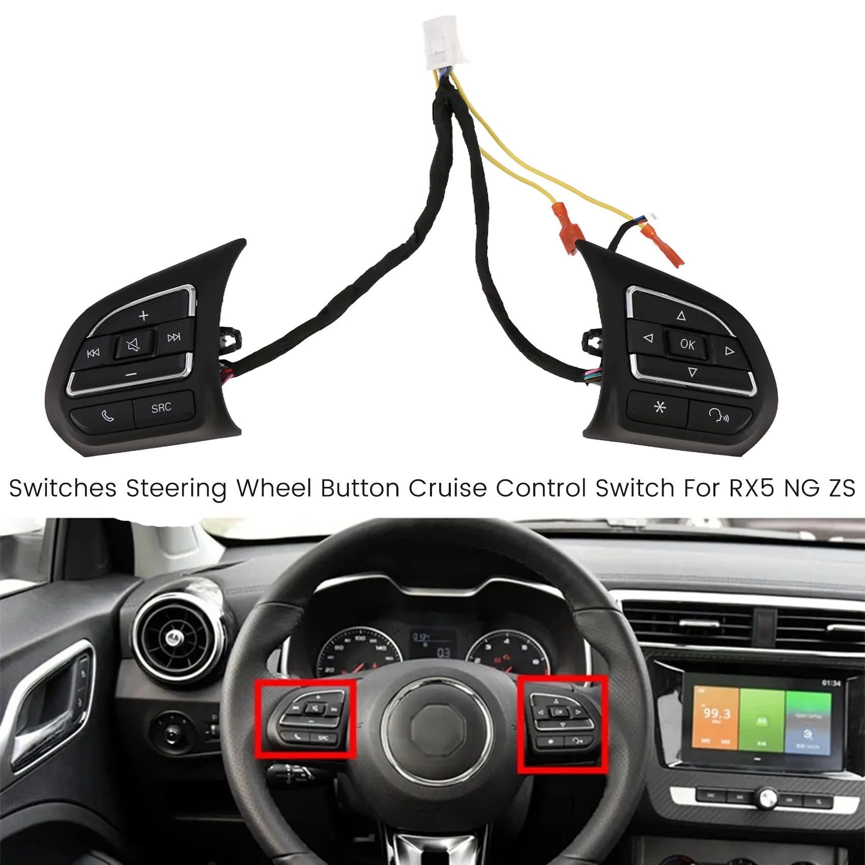 Эксклюзивные новые автомобильные комбинированные переключатели на руле, кнопка круиз-контроля для Saic Roewe RX5 MG ZS, детали двигателя автомобиля
Эксклюзивные новые автомобильные комбинированные переключатели на руле, кнопка круиз-контроля для Saic Roewe RX5 MG ZS, детали двигателя автомобиля