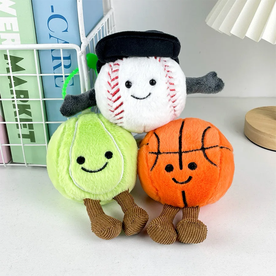 8cm Cute Baseball Plush Keychains Pendant Fun Creative Cartoon Tennis Basketball Backpack Decorative Pendant Birthday Gift
8cm Cute Baseball Plush Keychains Pendant Fun Creative Cartoon Tennis Basketball Backpack Decorative Pendant Birthday Gift