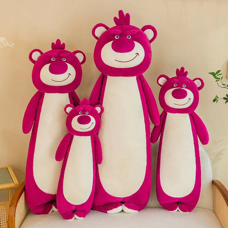 Sanrio Kawaii клубничный медведь плюшевая игрушка ароматическая большая мягкая кукла длинная подушка милое заполненное животное детский подарок на день рождения для детей
Sanrio Kawaii клубничный медведь плюшевая игрушка ароматическая большая мягкая кукла длинная подушка милое заполненное животное детский подарок на день рождения для детей