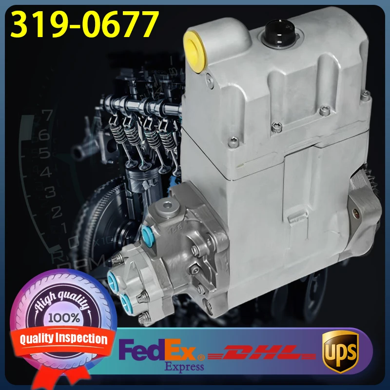 319-0677 10R-8899 Fuel Injection Pump 3190677 10R8899 for Caterpillar CAT Engine C7 C9 Excavator 324D 325D 326D 328D 329D 330D
319-0677 10R-8899 Fuel Injection Pump 3190677 10R8899 for Caterpillar CAT Engine C7 C9 Excavator 324D 325D 326D 328D 329D 330D