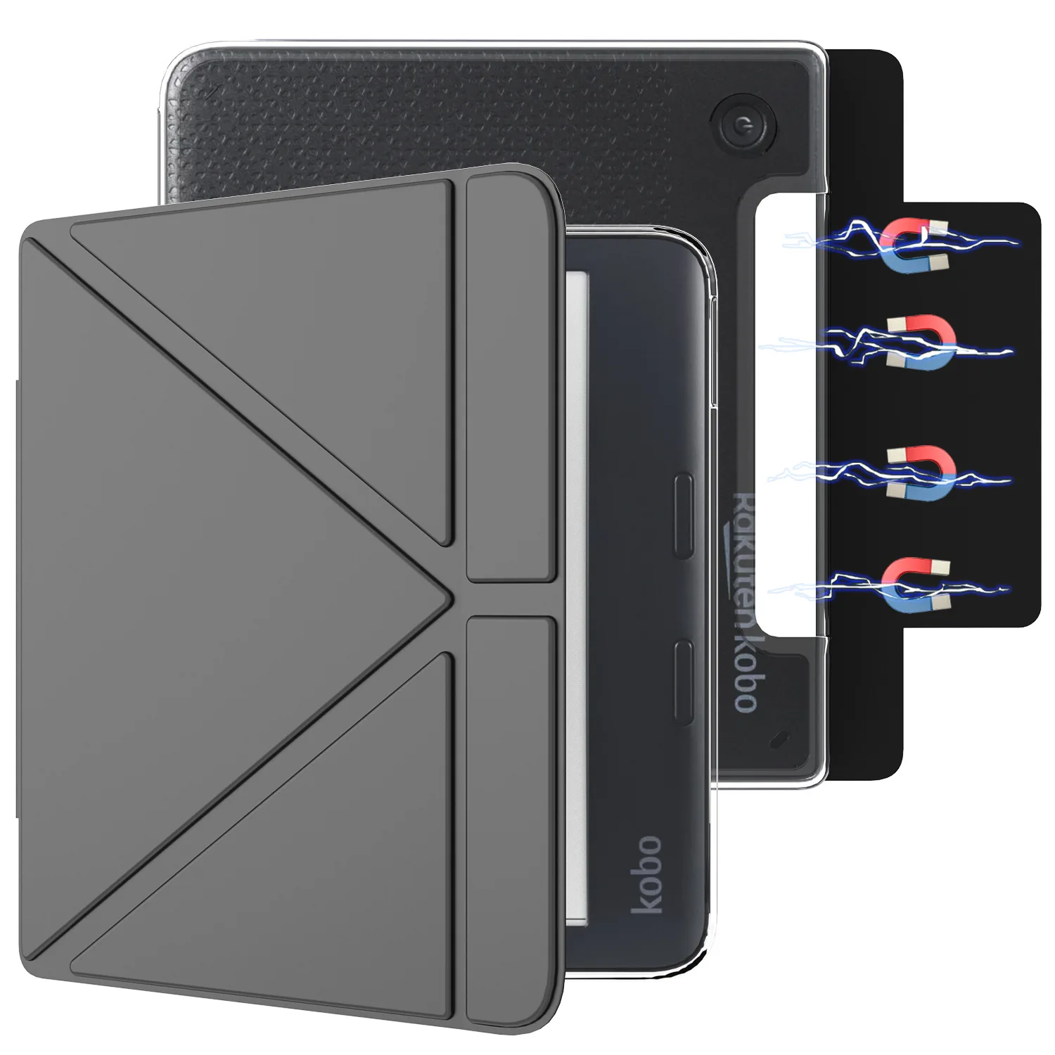 Magnetic Detachable Case for Kobo Libra Colour & Libra 2 7 Inch, PU Leather Cover with Auto Wake Sleep Protection
Magnetic Detachable Case for Kobo Libra Colour & Libra 2 7 Inch, PU Leather Cover with Auto Wake Sleep Protection