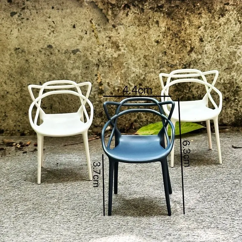 Cattreasure Dollhouse 1:12 Miniature Furniture Resin Chair, Miniature Chair, Outdoor Chair,House Scene Ornament Decoration
Cattreasure Dollhouse 1:12 Miniature Furniture Resin Chair, Miniature Chair, Outdoor Chair,House Scene Ornament Decoration