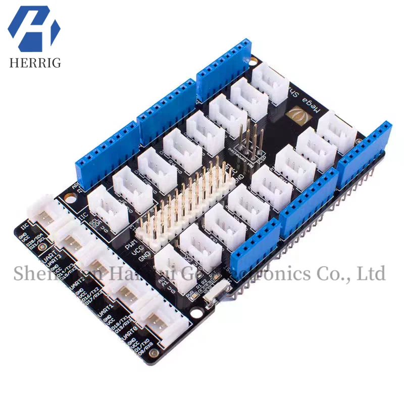 Silicon Delivery Arduino Mega 2560/Google ADK IO Expansion Board Robot Sensor Wiring Board 
Silicon Delivery Arduino Mega 2560/Google ADK IO Expansion Board Robot Sensor Wiring Board