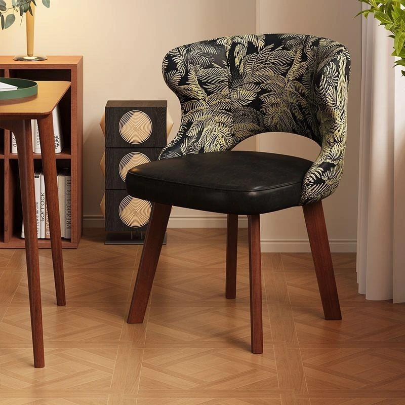 Solid wood dining chair Home comfortable sedentary computer chair Study rotating back chair
Solid wood dining chair Home comfortable sedentary computer chair Study rotating back chair