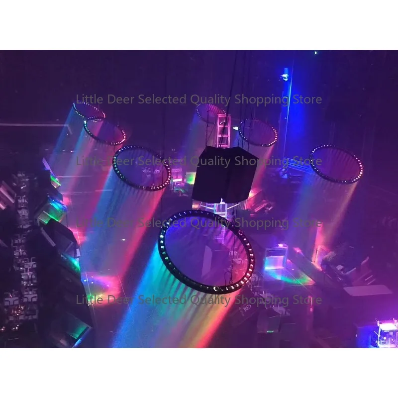 Applicable To 2026-A Set Of 8kg DMX Winches With Powered Motor And 1.1m Diameter Lifting Beam Ring For Stage Equipment System
Applicable To 2026-A Set Of 8kg DMX Winches With Powered Motor And 1.1m Diameter Lifting Beam Ring For Stage Equipment System
