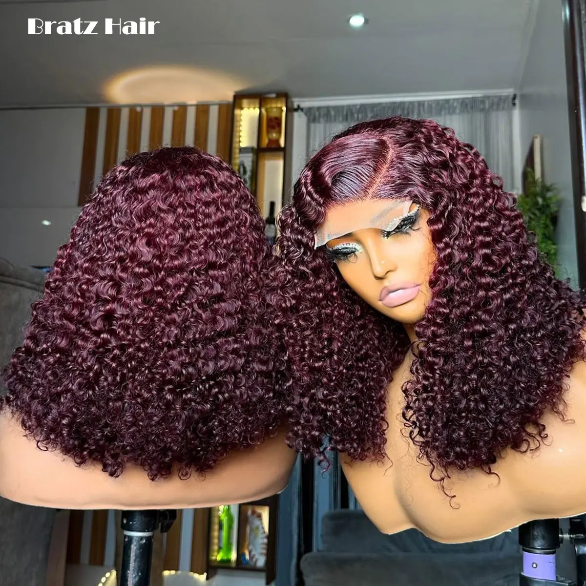 Dark Burgundy 4x4 5x5 Lace Closure Pixie Curls Wigs Human Hair 13x6 13x4 HD Lace Front Wine Color Jerry Curly Bob Wigs Glueless
Dark Burgundy 4x4 5x5 Lace Closure Pixie Curls Wigs Human Hair 13x6 13x4 HD Lace Front Wine Color Jerry Curly Bob Wigs Glueless
