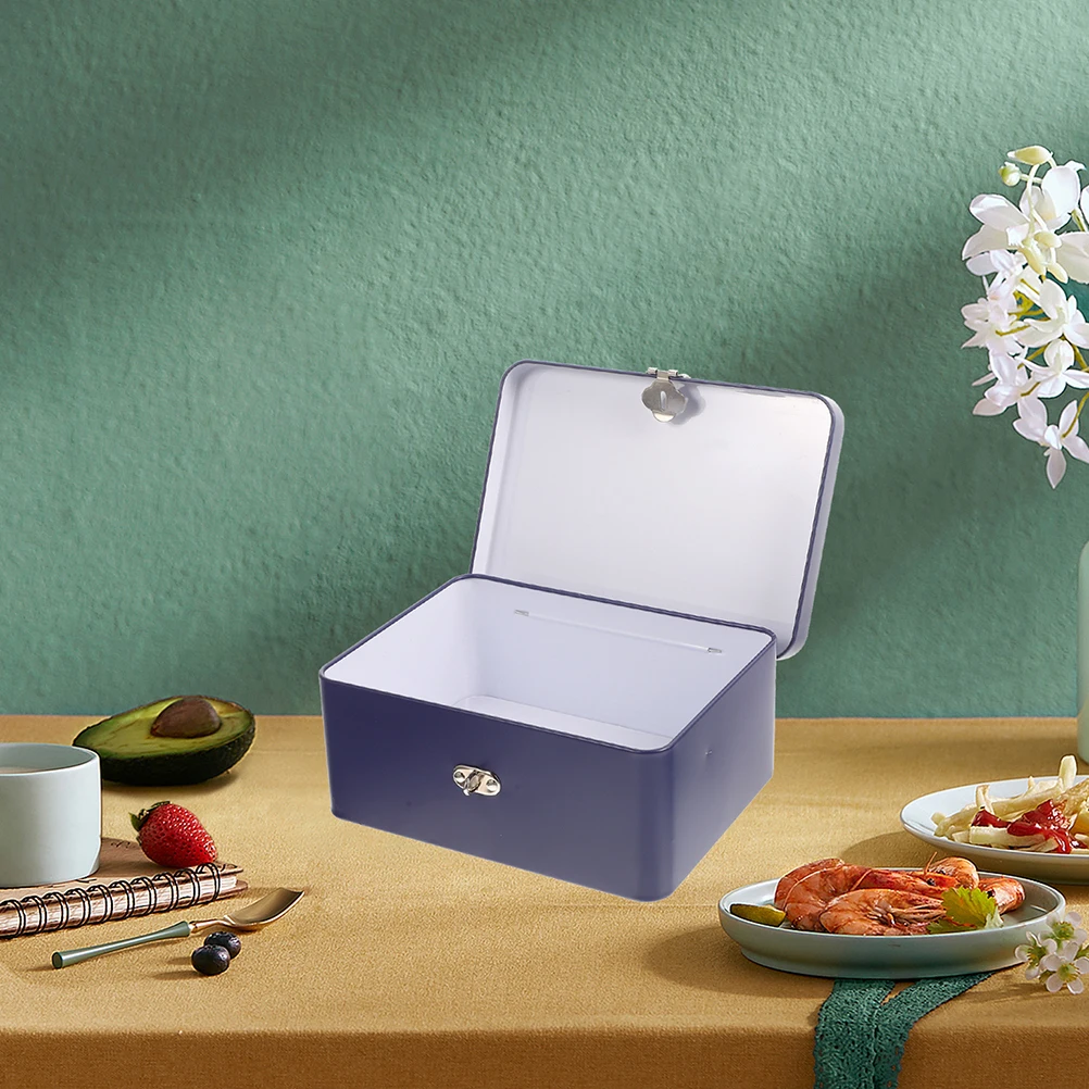 Tinplate Storage Box Large Capacity Vintage Metal Lock Box for Jewelry Tea Travel Desktop Organizer Easy to Clean
Tinplate Storage Box Large Capacity Vintage Metal Lock Box for Jewelry Tea Travel Desktop Organizer Easy to Clean
