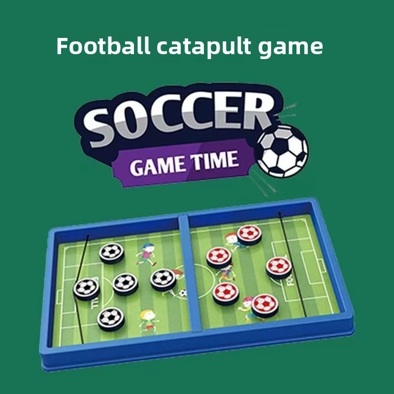 1 set Football Ejection Game, Kids Fun Bouncing Chess Board Game, Barrel-type Launch Desktop Educational Toy
1 set Football Ejection Game, Kids Fun Bouncing Chess Board Game, Barrel-type Launch Desktop Educational Toy