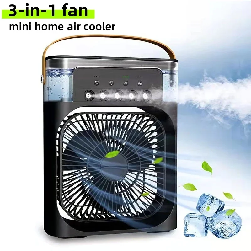 New 3 In 1 Fan AIr Conditioner Household Small Air Cooler LED Night Light Portable Humidifier Air Adjustment Office Home Fan
New 3 In 1 Fan AIr Conditioner Household Small Air Cooler LED Night Light Portable Humidifier Air Adjustment Office Home Fan