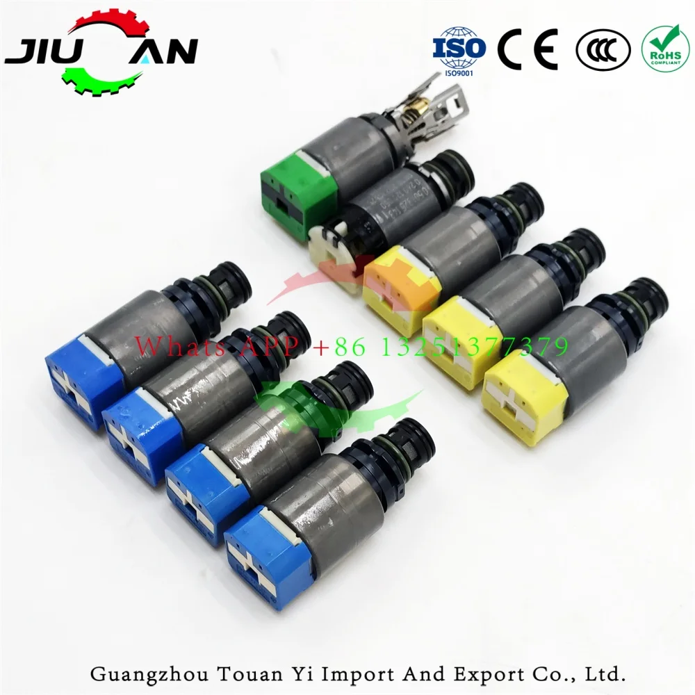 Solenoid Valve Kit 8HP45 8HP50 8HP70 8HP55A Automatic Transmission For BMW Land Rover Jaguar
Solenoid Valve Kit 8HP45 8HP50 8HP70 8HP55A Automatic Transmission For BMW Land Rover Jaguar