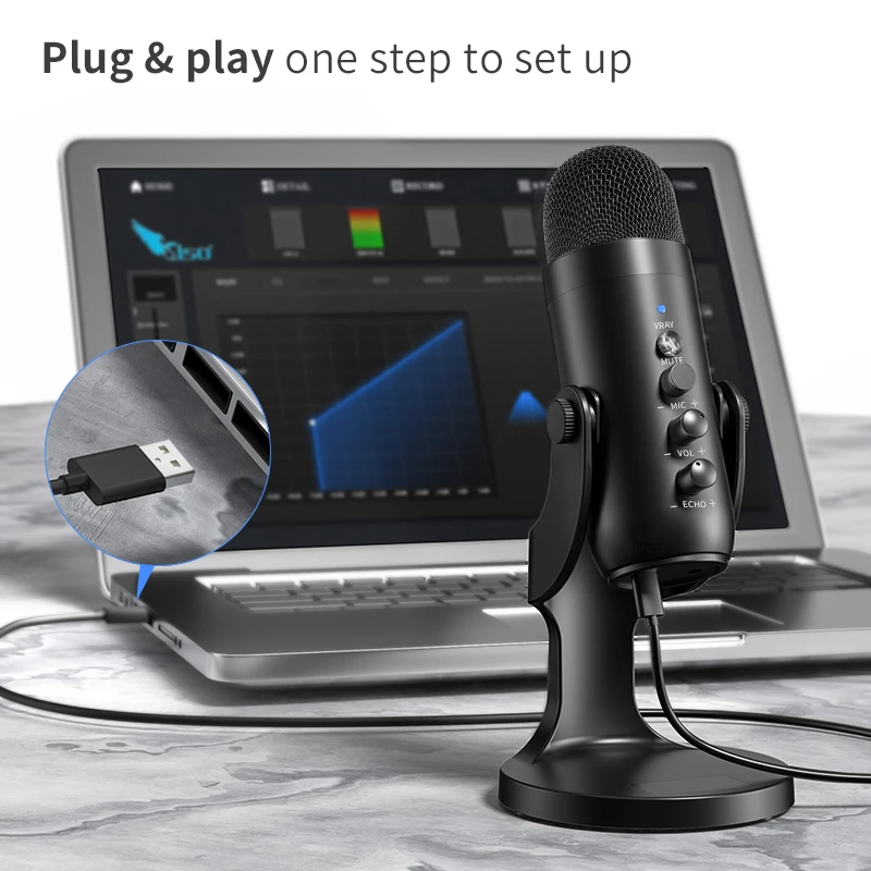 2025Microphone Professional Condenser Mic For PC Recording Computer Laptop Studio Game Singing Streaming Mikrofon Live Broadcast
2025Microphone Professional Condenser Mic For PC Recording Computer Laptop Studio Game Singing Streaming Mikrofon Live Broadcast