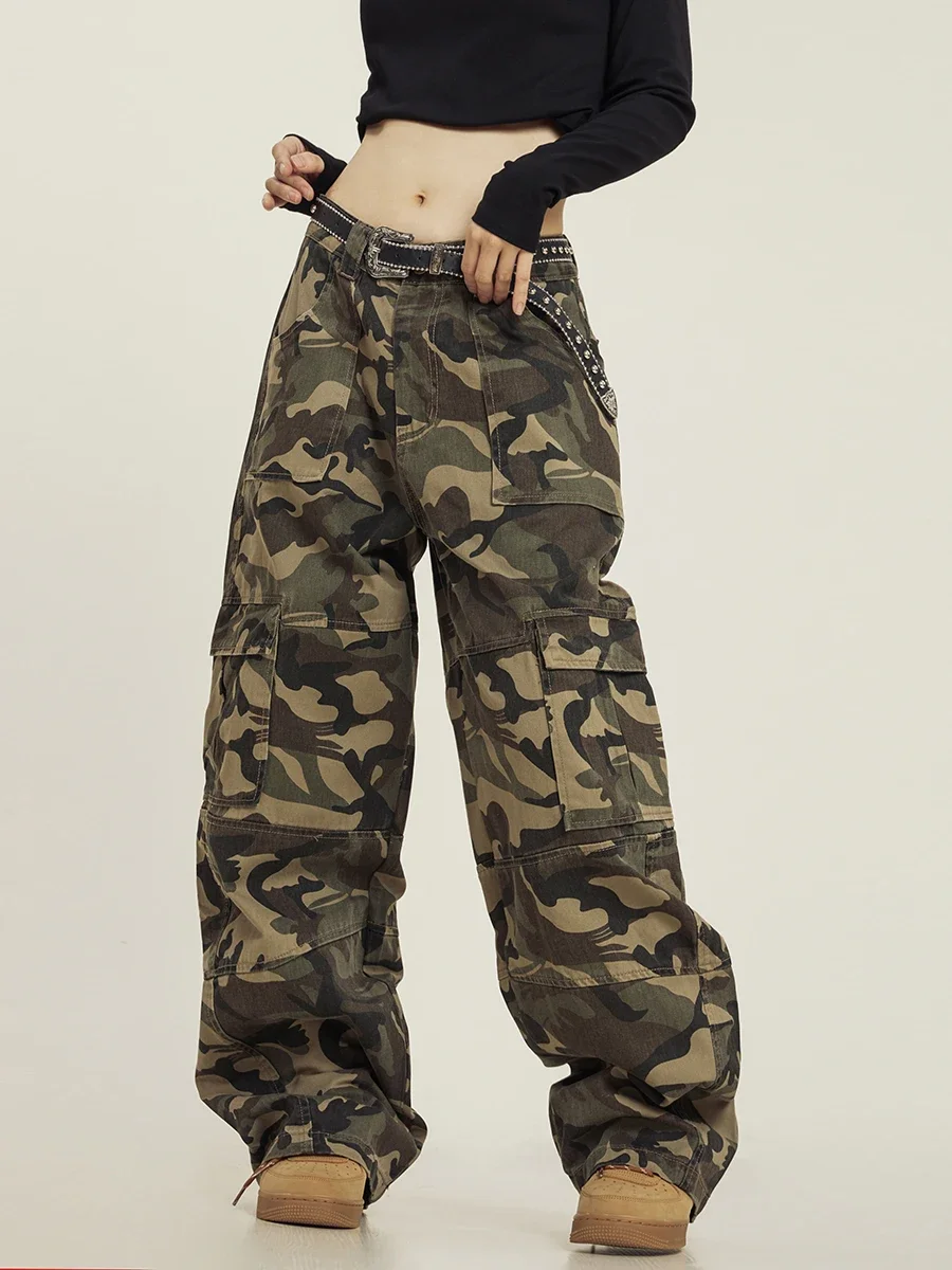 American Retro High Street Loose Trousers Camouflage Cargo Men's and Women's Personalized Casual Pants Straight Trend Pants
American Retro High Street Loose Trousers Camouflage Cargo Men's and Women's Personalized Casual Pants Straight Trend Pants