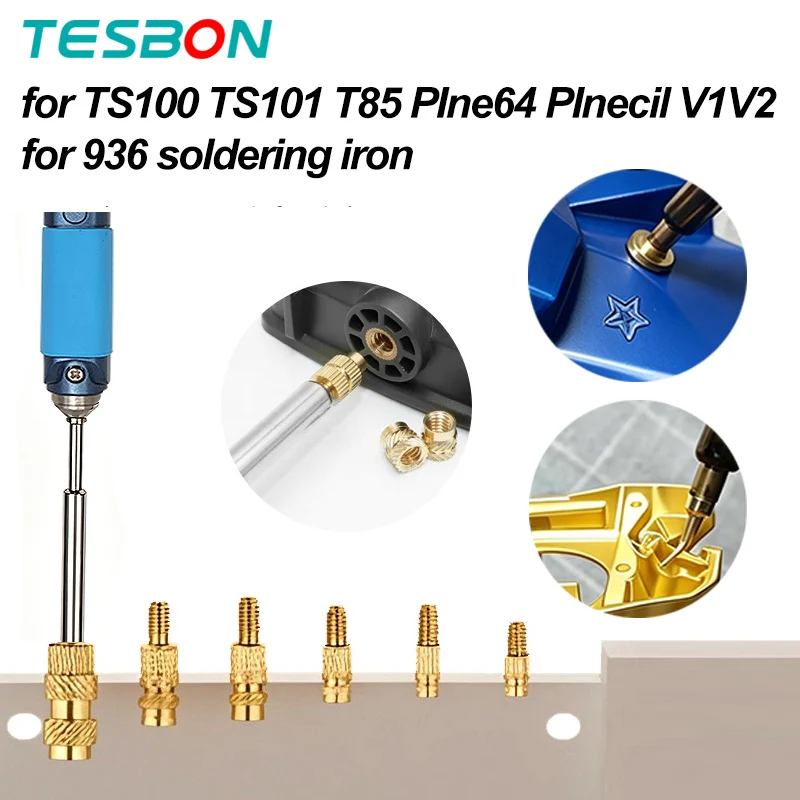 3D Printing Trimming Tool Kit 130PCS Hot Melt Nut Parts Compatible with TS100 TS101 T85 Pine64 Pinecil V1V2 936 Soldering Iron
3D Printing Trimming Tool Kit 130PCS Hot Melt Nut Parts Compatible with TS100 TS101 T85 Pine64 Pinecil V1V2 936 Soldering Iron