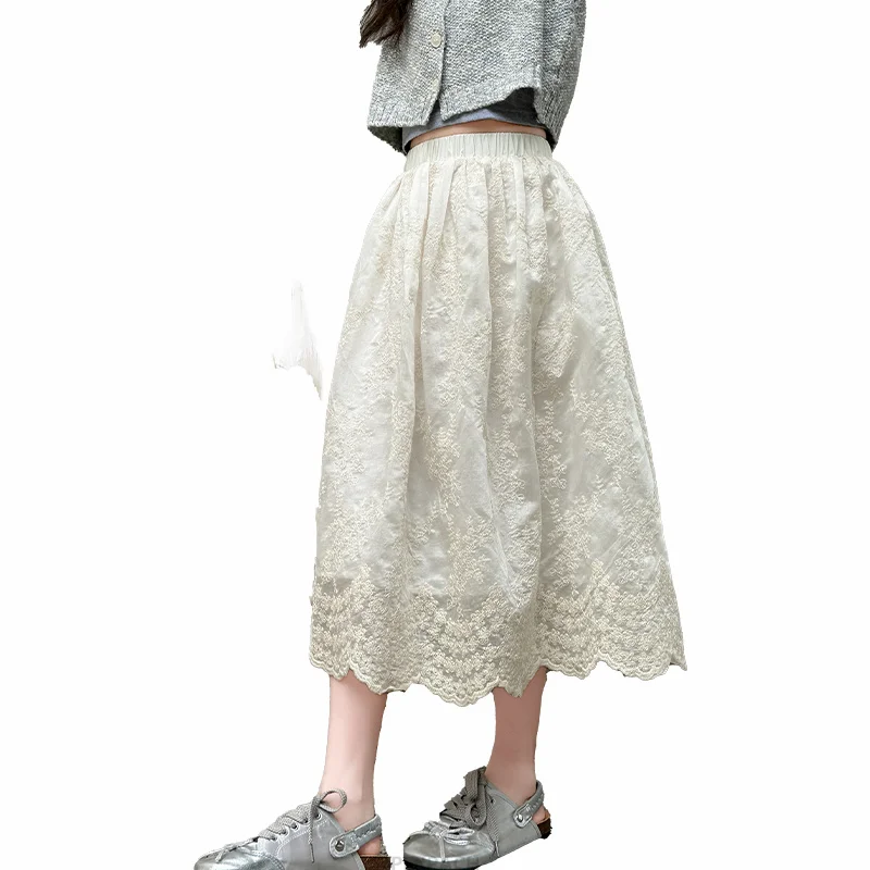 Fashion Child Long Lace Skirt For Girls Age 5 6 7 8 9 10 11 12 13 14 Years Kids Teenager Trendy Streetwear Outfits White Skirt
Fashion Child Long Lace Skirt For Girls Age 5 6 7 8 9 10 11 12 13 14 Years Kids Teenager Trendy Streetwear Outfits White Skirt