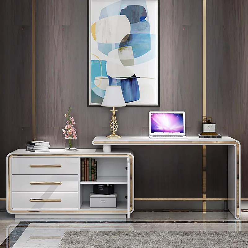 Легкие роскошные минималистичные современные столы для комнаты, компьютерный стол комнатные офисы, офисные столы и рабочие станции, L-образный стол, учебный стол
Легкие роскошные минималистичные современные столы для комнаты, компьютерный стол комнатные офисы, офисные столы и рабочие станции, L-образный стол, учебный стол