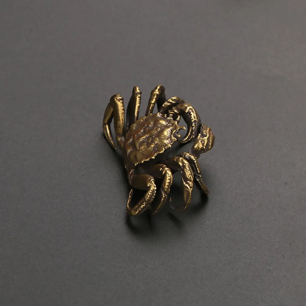 Brass Crab naments Desktop Decoration Mini Statue Home Office Decorative Art Handcrafted Model Gift Unique
Brass Crab naments Desktop Decoration Mini Statue Home Office Decorative Art Handcrafted Model Gift Unique