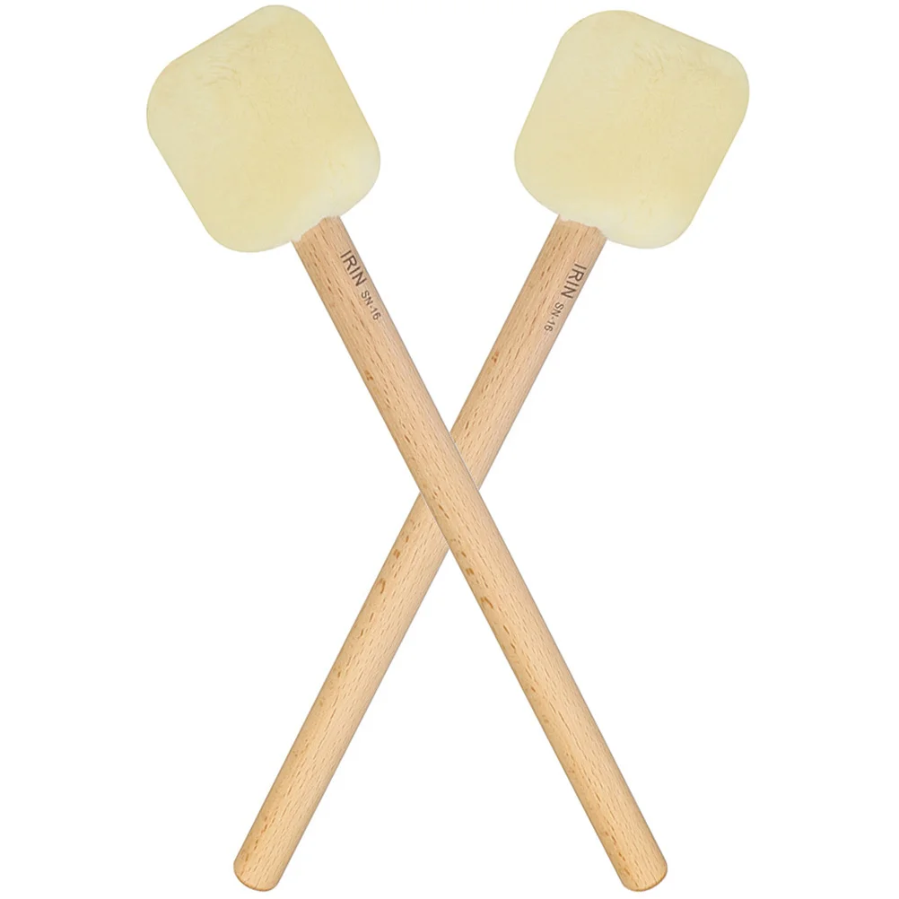 2pcs Bass Mallet Stick Beech Handle Felt Head Durable Percussion Drumstick For Bass Drum Gong Bowl Practice
2pcs Bass Mallet Stick Beech Handle Felt Head Durable Percussion Drumstick For Bass Drum Gong Bowl Practice