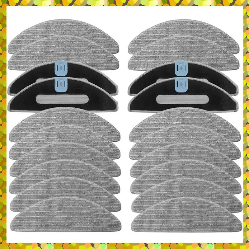 20 шт. подушечки для швабры для Irobot Roomba Combo I5, I5+, J5, J5+, запасные части для робота-пылесоса, моющаяся многоразовая ткань из микрофибры
20 шт. подушечки для швабры для Irobot Roomba Combo I5, I5+, J5, J5+, запасные части для робота-пылесоса, моющаяся многоразовая ткань из микрофибры