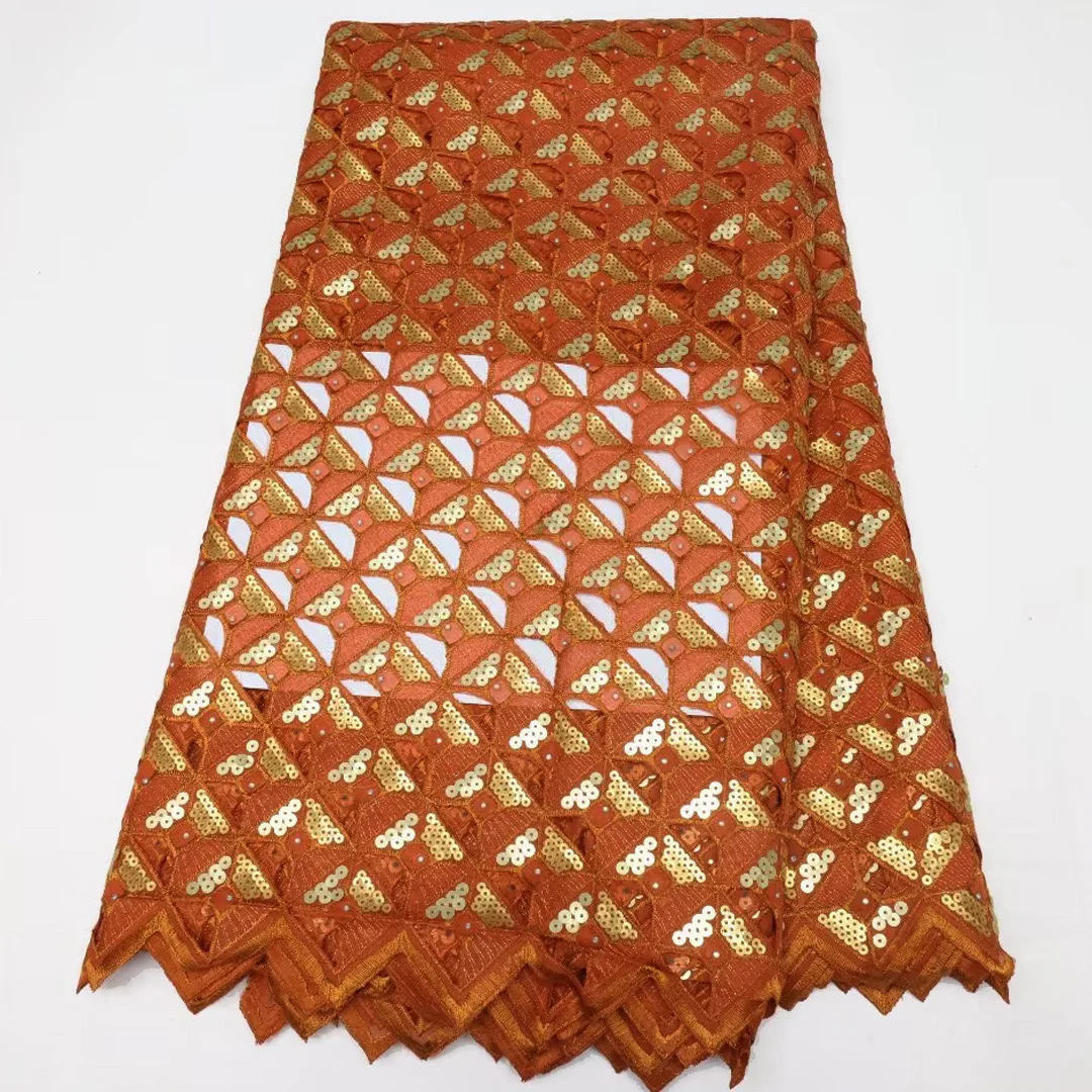 (5yards/pc) High quality hand cut African organza lace fabric with elegant sequins embroidery for party dress FLG008
(5yards/pc) High quality hand cut African organza lace fabric with elegant sequins embroidery for party dress FLG008