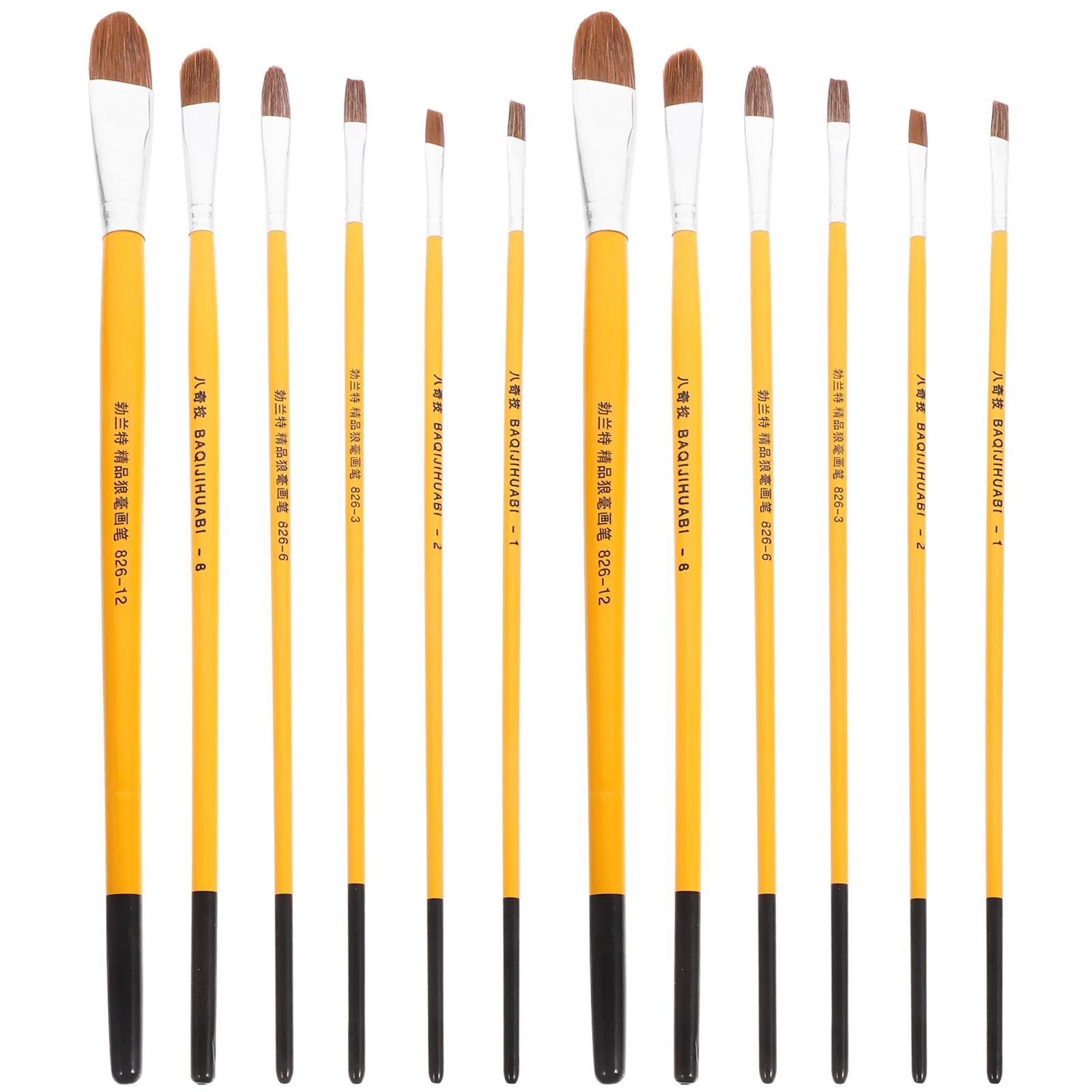 12 Pcs Easels Coloring Brush Paintbrushes Oil Painting Accessories Natural Student
12 Pcs Easels Coloring Brush Paintbrushes Oil Painting Accessories Natural Student