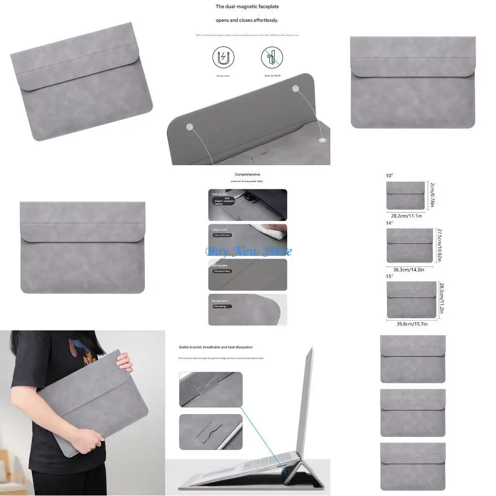 20CE 10/14/15inch Laptop Protective Case Leather Construction Multifunctional Organizers Easy Clean Coating Portable Carry
20CE 10/14/15inch Laptop Protective Case Leather Construction Multifunctional Organizers Easy Clean Coating Portable Carry